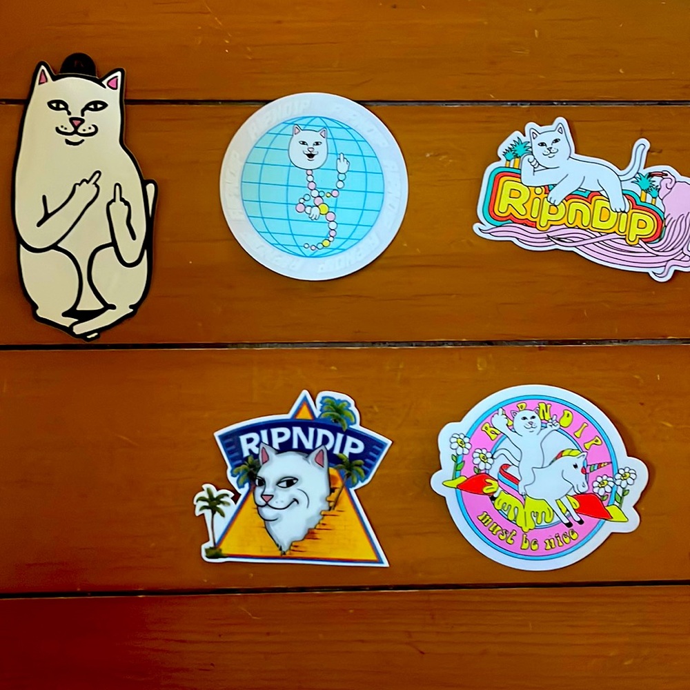 rip n dip stickers